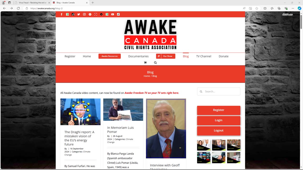 Report #1 - Awake Canada