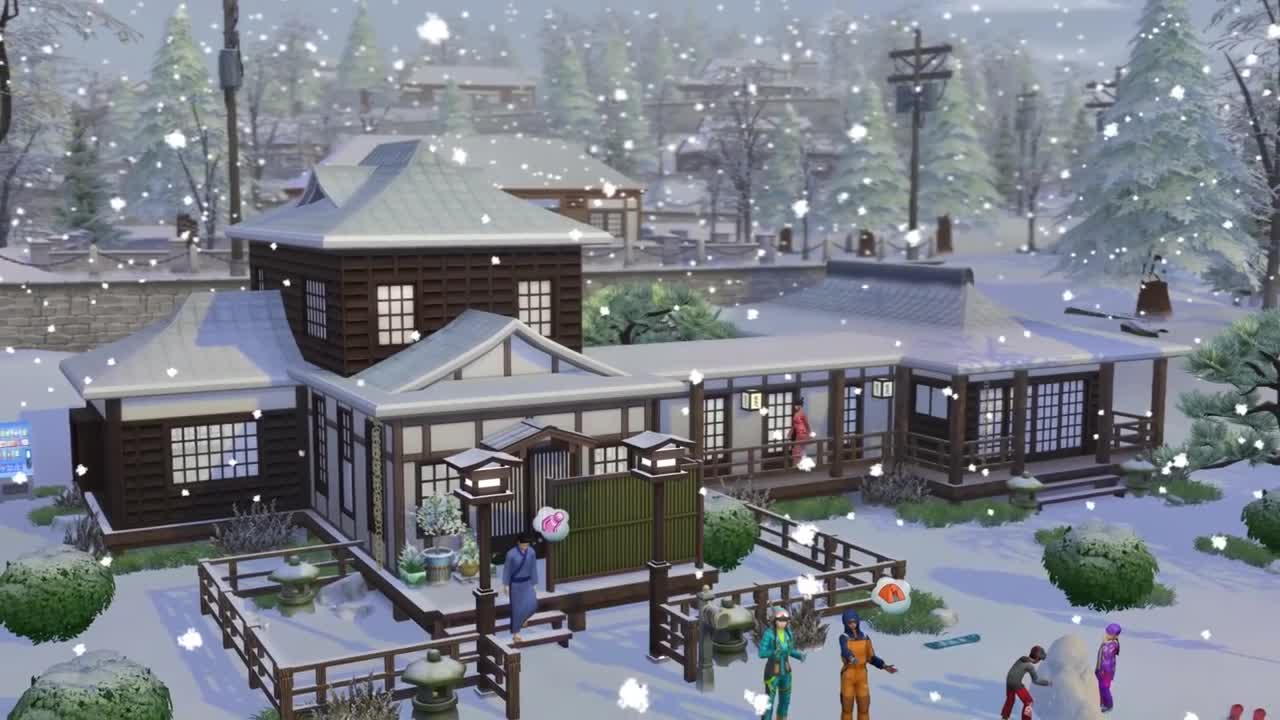 Ab ins Schneeparadies - meine TRAILER-Analyse! - sims-blog.de