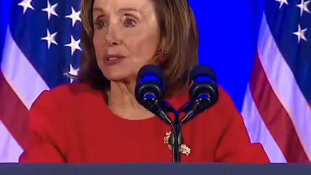 Nancy Pelosi live with Cool-Aid