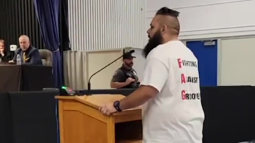 Gays Against Groomers Activist Goes Off On School Board: ‘Leave The Fu*king Kids Alone!’