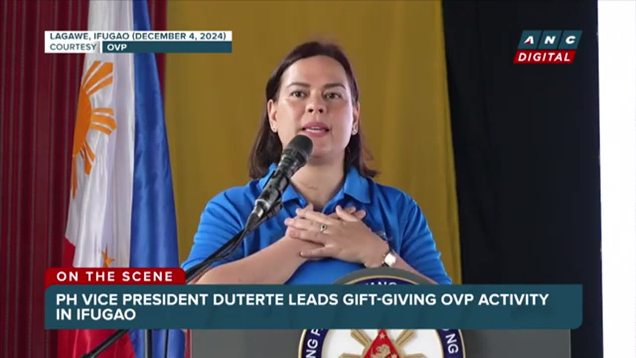 VICE PRESIDENT SARAH FULL SPEECH 12/5/2024