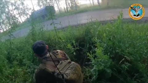 Insane Footage of an Ambush of Russian Transport by Chechen Volunteers