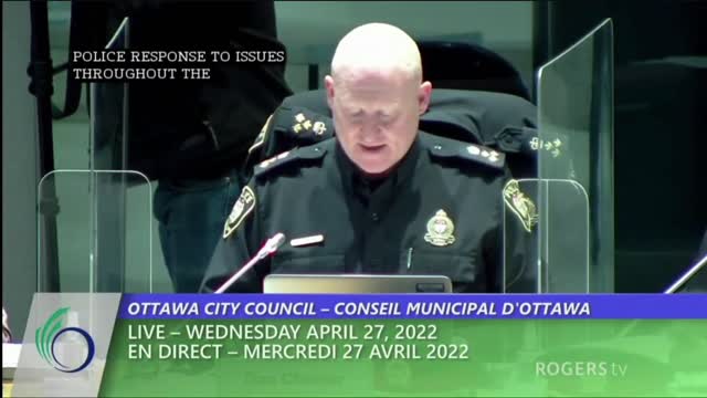 Police "Public Announcement" to manage Biker Convoy in Ottawa