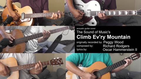 Guitar Learning Journey: "Climb Ev'ry Mountain" cover - vocals