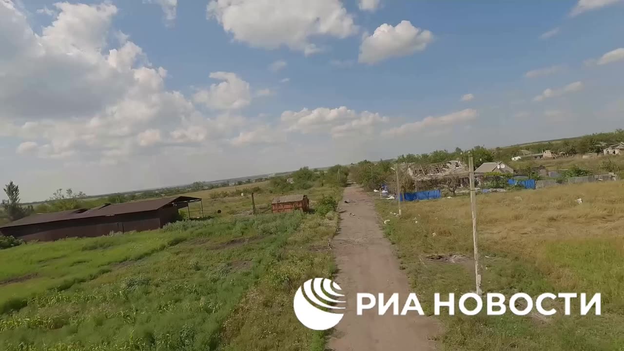 Video from Rabotino, where the AFU has been trying to advance for more than two months.