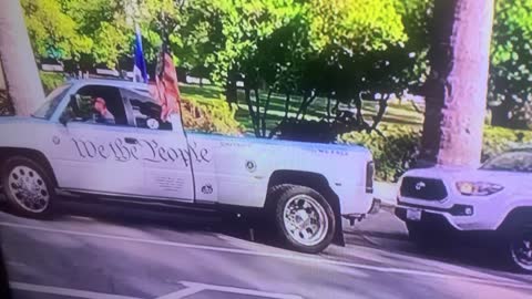 People’s Convoy in New York after rally bbq