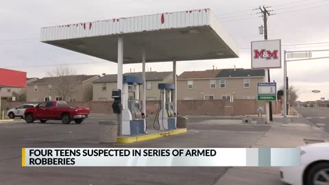 Teens identified in series of Albuquerque gas station robberies