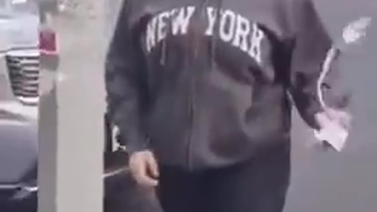 A woman is caught in New York City destroying posters of Israeli civilians kidnapped by Hamas.