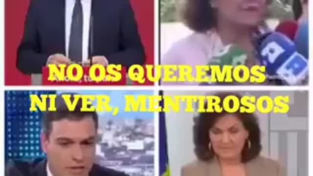PSOE mentirosos, traidores, chaqueteros