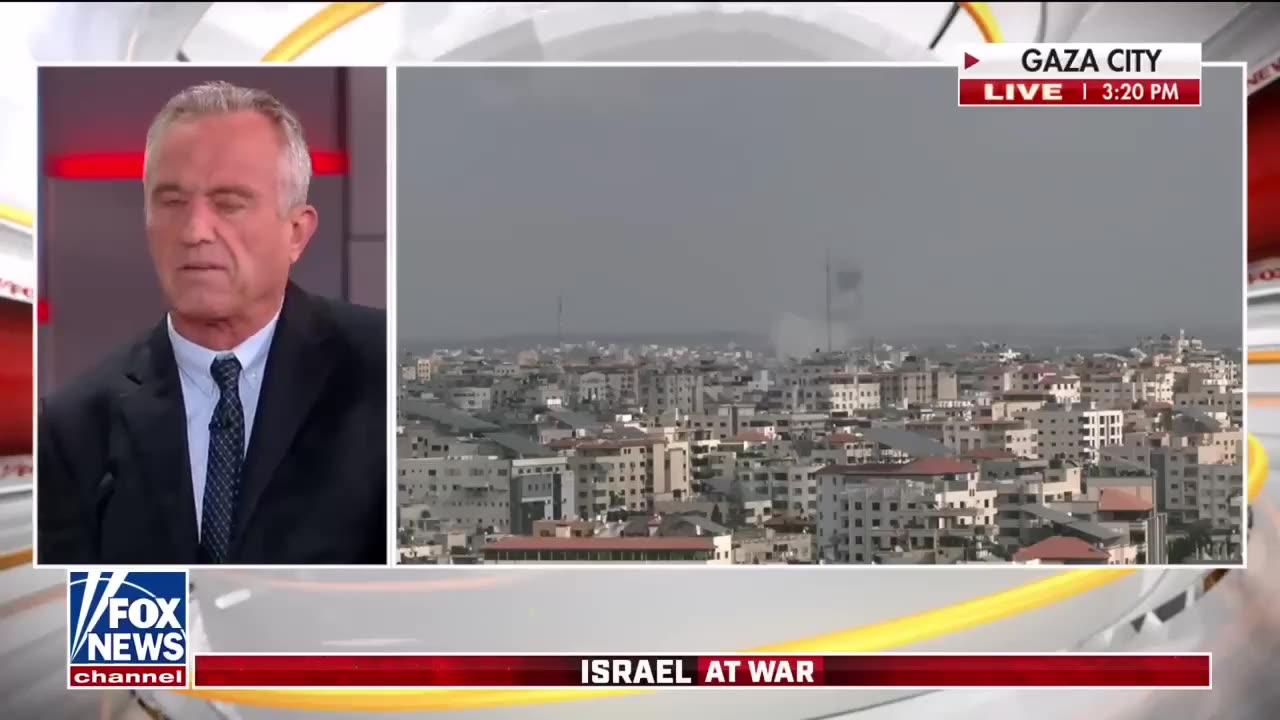 Robert Kennedy Jnr re ISRAEL on FOX news