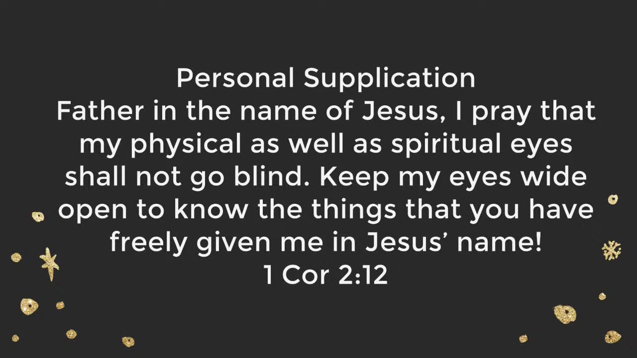 Mentioned You In Power To Triumph | Spiritually Blindness Is To Not See God In Action | Nov 18 2024