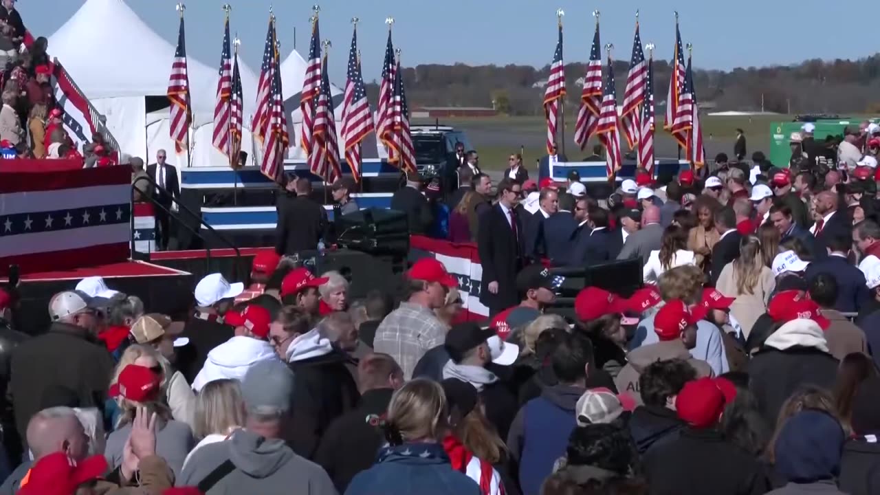 LIVE: Donald Trump hosts major MAGA rally in Pennsylvania