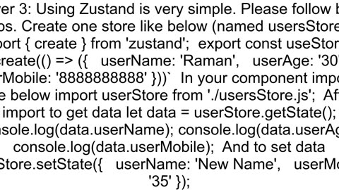 How to access Zustand store outside a functional component