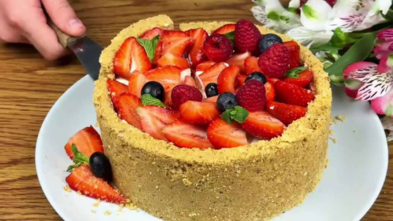 Delicious No-Bake Cake That Disappears in 1 Minute!