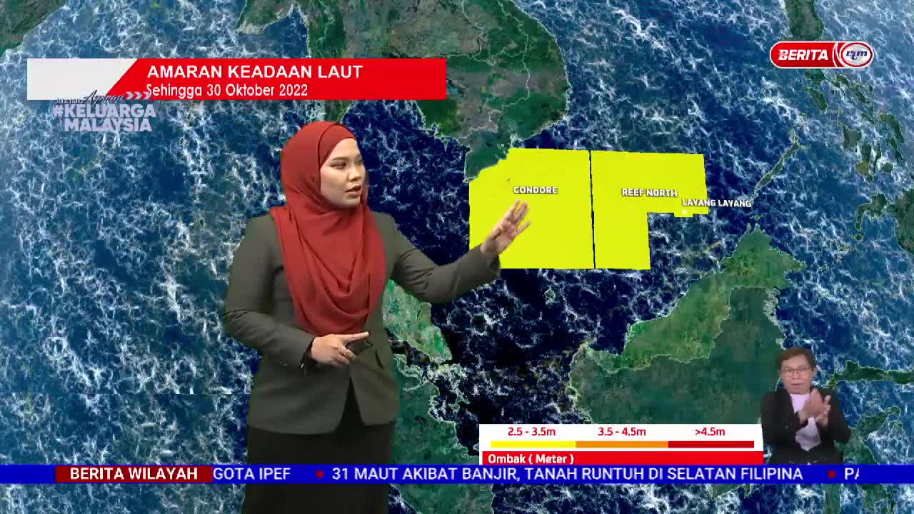 28 OKTOBER 2022 – BERITA WILAYAH – LANGSUNG DARI MET MALAYSIA – LAPORAN CUACA