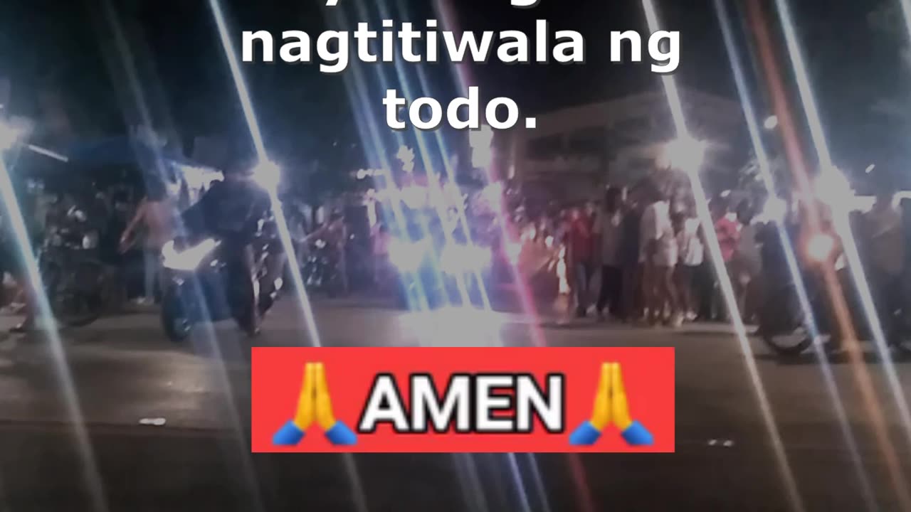 Bigyan mo pa ako ng lakas Panginoon, dahil sayo lang ako nagtitiwala ng todo.🙏🙏