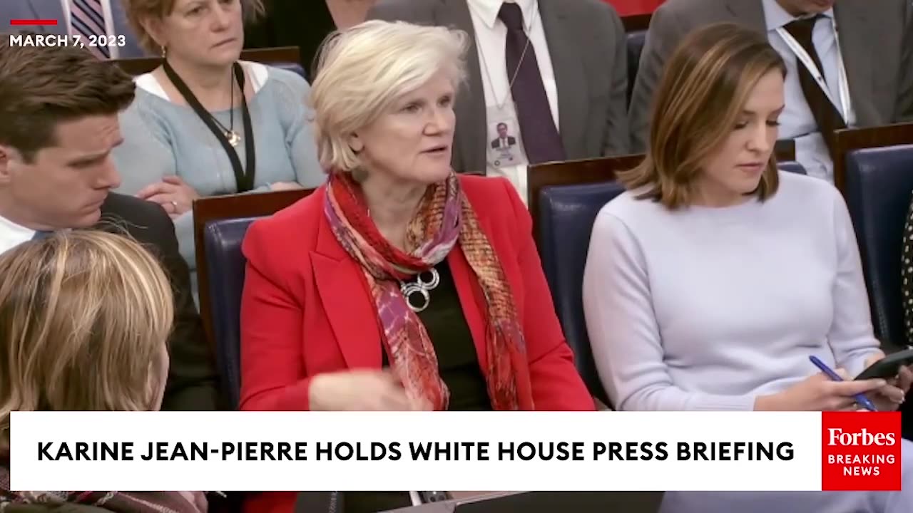 JUST IN- Karine Jean-Pierre Holds Press Briefing After 2 Kidnapped Americans Found Dead In Mexico