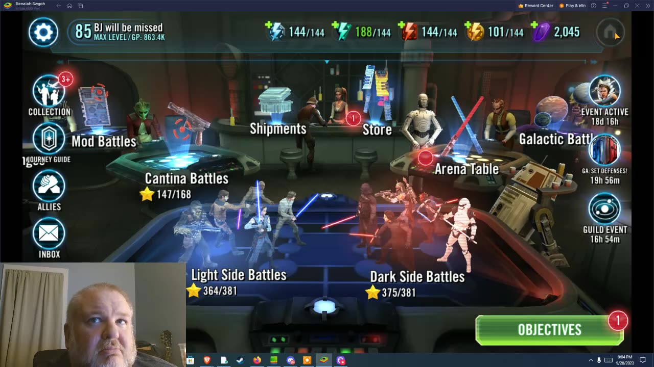 Star Wars Galaxy of Heroes F2P Day 155