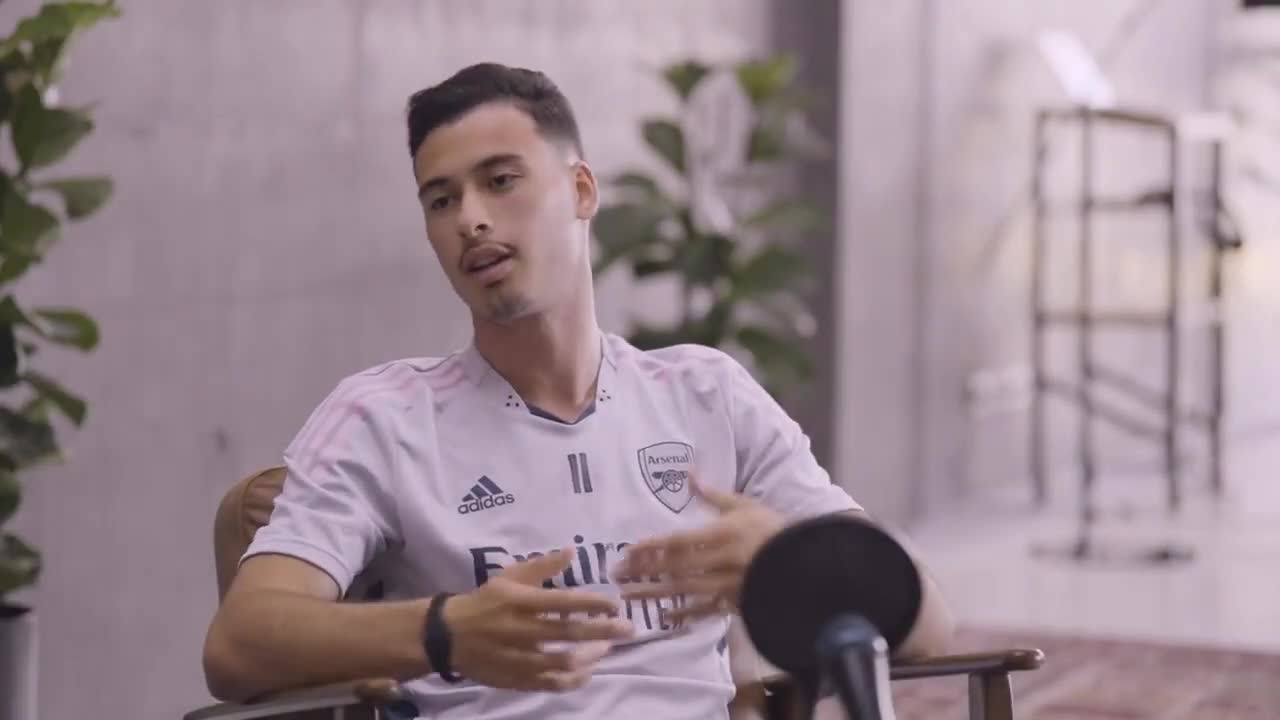 Martinelli on what going to the World Cup would mean to him before the season started