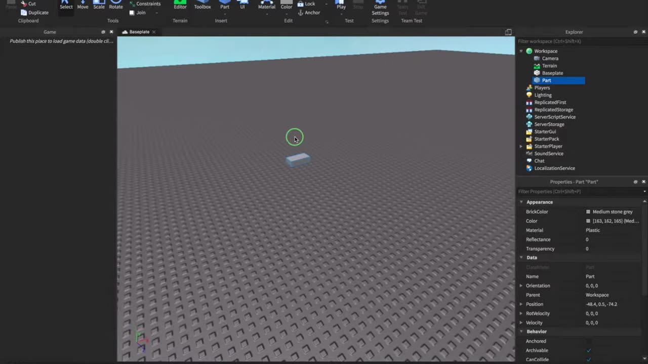 Roblox Studio: Regenerate Terrain