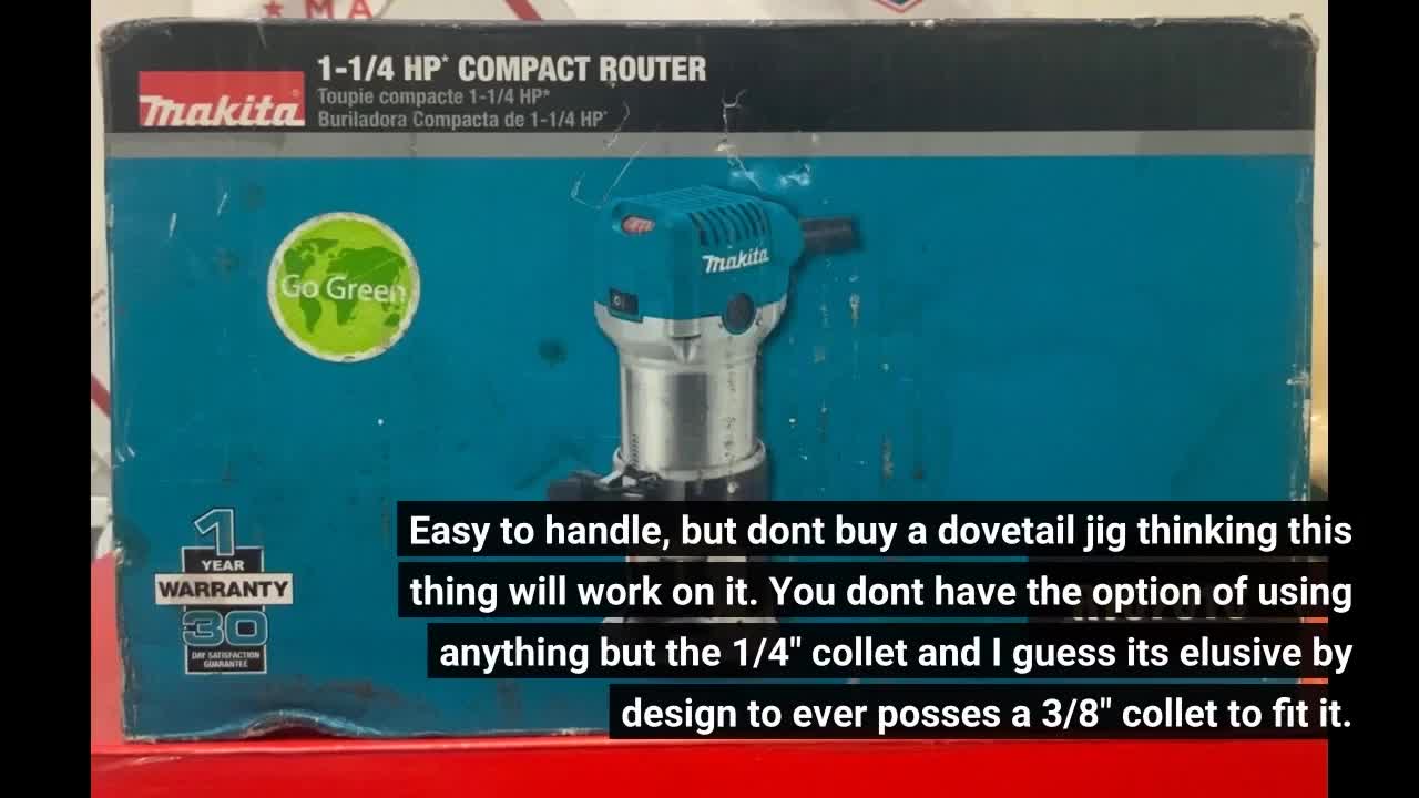 Vicien Wofimeha Makita RT0701CX7 1-1/4 HP Compact #router-Overview