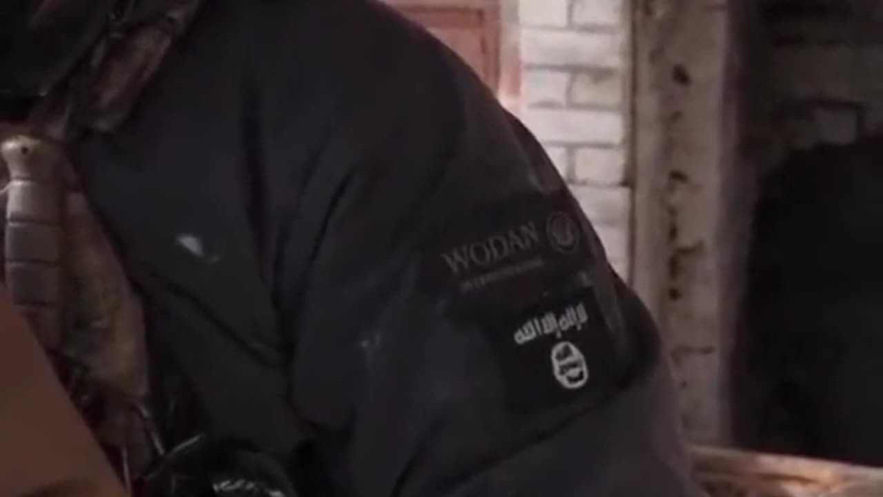 ISIS Emblem/Signa On A Ukrainian Commander 🇺🇦☠️🏴‍☠️