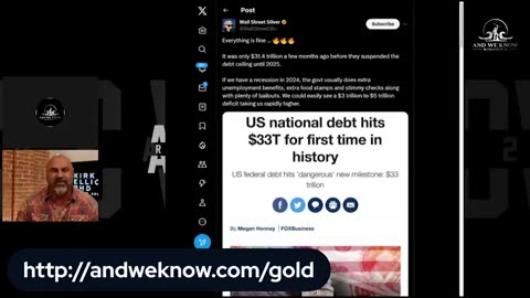 Central Banks HOARDING Gold, Tucker, GOP Bill and National DEBT, PRAY!