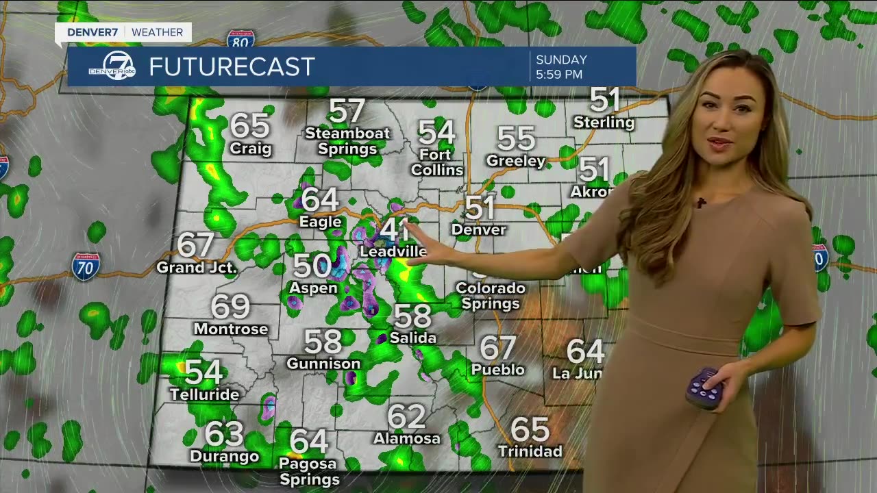 Cool and unsettled this Mother's Day in Colorado
