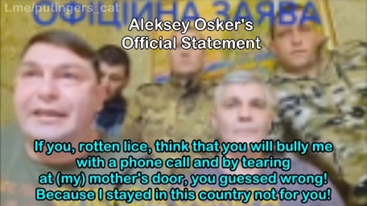 Ukrainian nationalist blogger and his family threatened because he expose the truth.