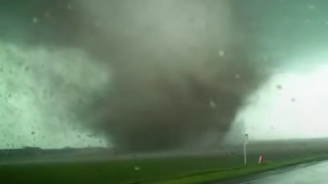 Twin tornado in Nebraska