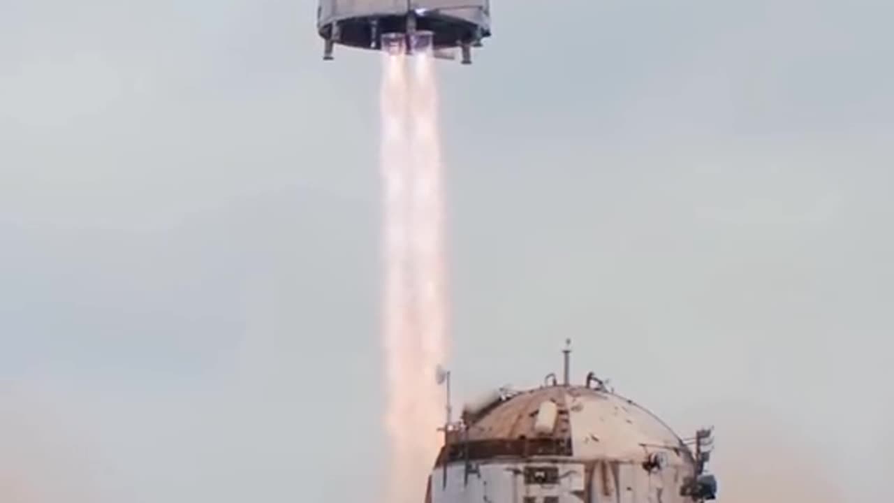 SpaceX starship SN15 landing