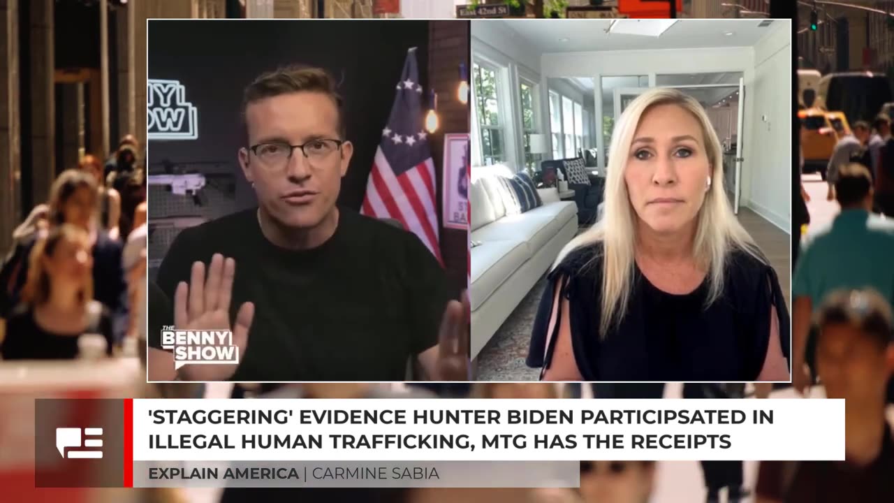 Staggering' Evidence Hunter Biden Participated In Illegal Human Trafficking, MTG Has The Receipts