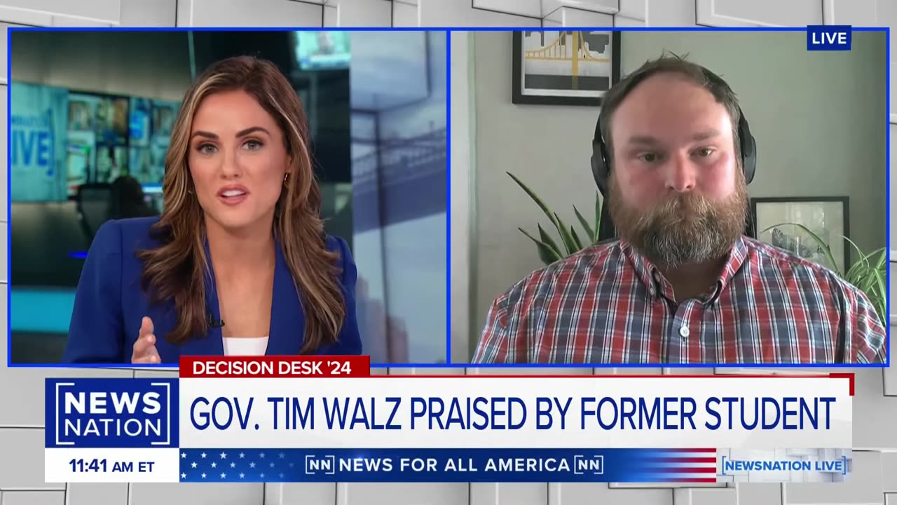 Former student praises 'favorite teacher' Tim Walz | NewsNation Live