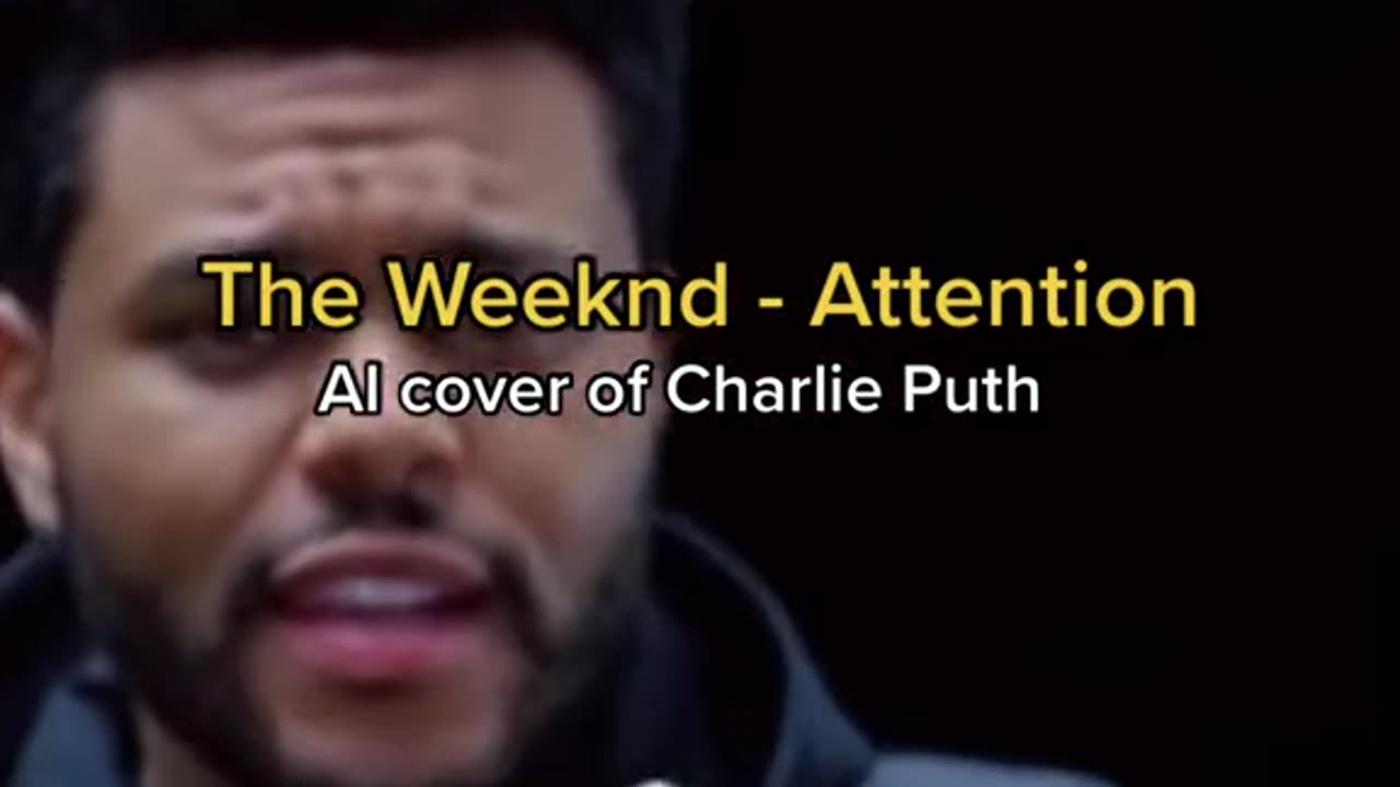 The Weeknd AI cover of Charlie Puth - Attention