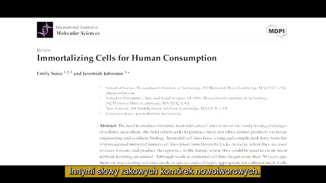 mRNA in food