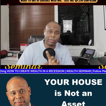 Your HOUSE is Not an Asset!!