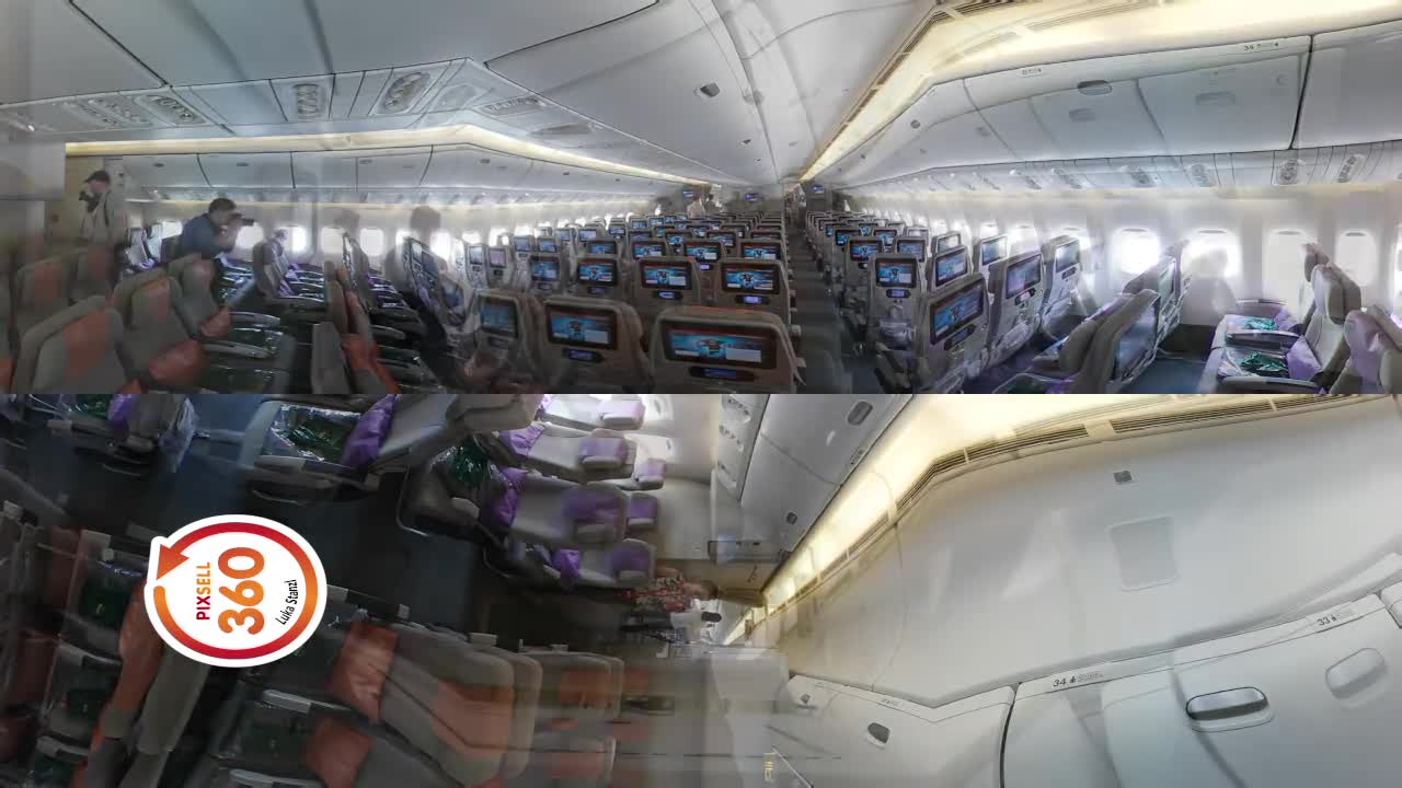 Inside The Emirates Boeing 777-300 Amazing Luxury Jet Airline Video