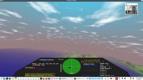 04 Linux Air Combat Cockpit Instruments V8.43