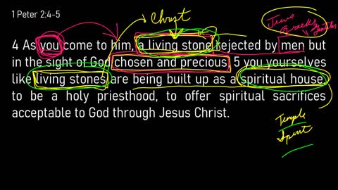 1 Peter 2:1-12 // Christ the Living Stone