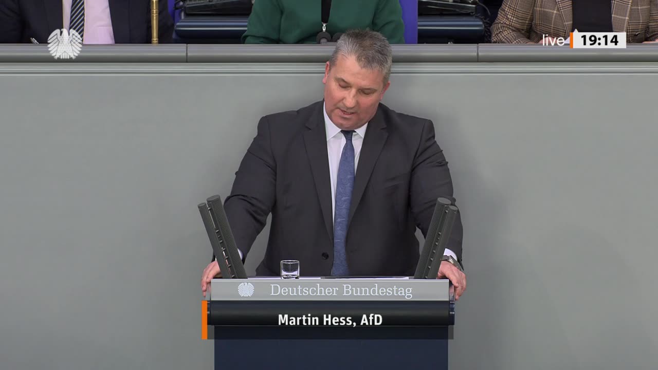 Martin Hess Rede vom 26.04.2023 - Unregulierte Massenmigration