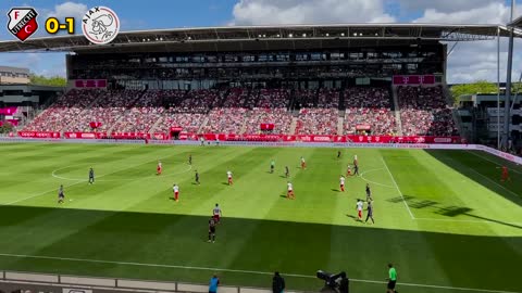 CHAOS Fireworks & Bombs As Ultras Statement At FC Utrecht - AFC Ajax (0-2) l Eredivisie