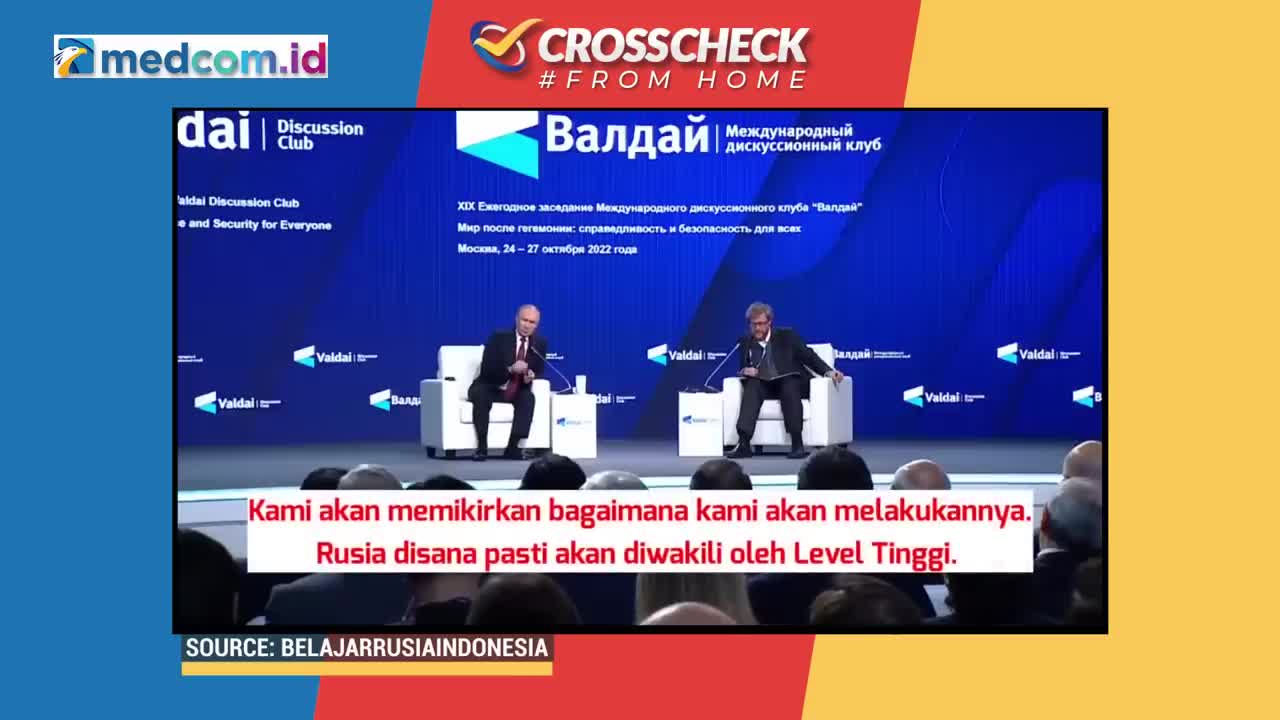 This is what Putin said when Australia inflated Indonesia