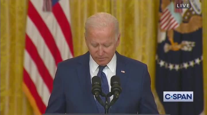 Biden Takes Reporters’ Questions From A List