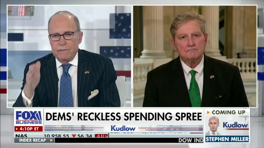 Senator John Kennedy: Congress must slow spending to bring down inflation