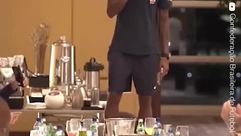 Neymar's Seleção is having a lot of fun at the World Cup!