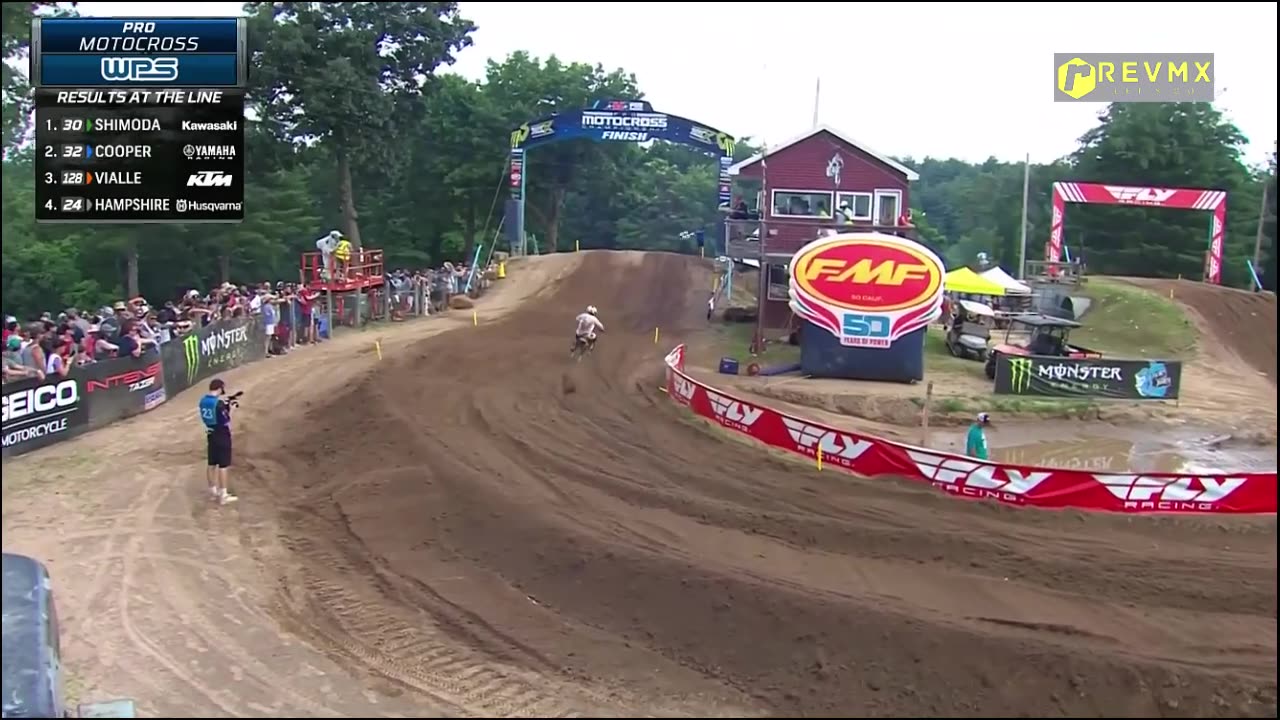 AMA Motocross Southwick 250 Moto 2 FINISH