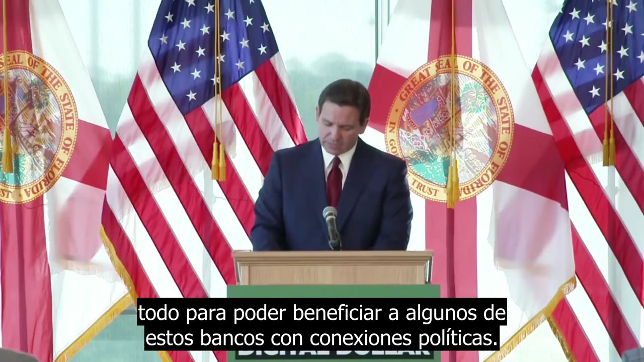 [Español] DeSantis, Governors of Florida, USA,Bans CBDCs