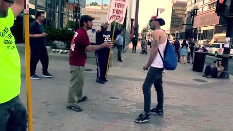 Street Preacher vs Demon Possessed Canadian Jesse Morrell Hamilton Canada UeEzVl