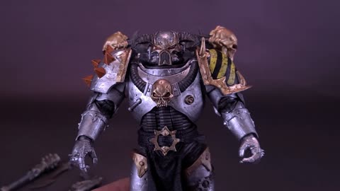 McFarlane Toys Warhammer 40,000 Chaos Space Marines Iron Warrior Figure