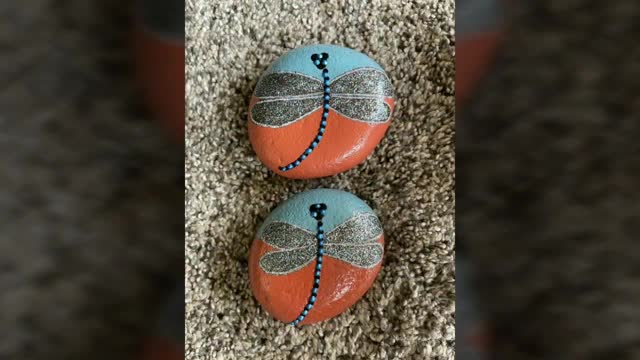 top trending stone painting ideas latest pebble rock painting ideas